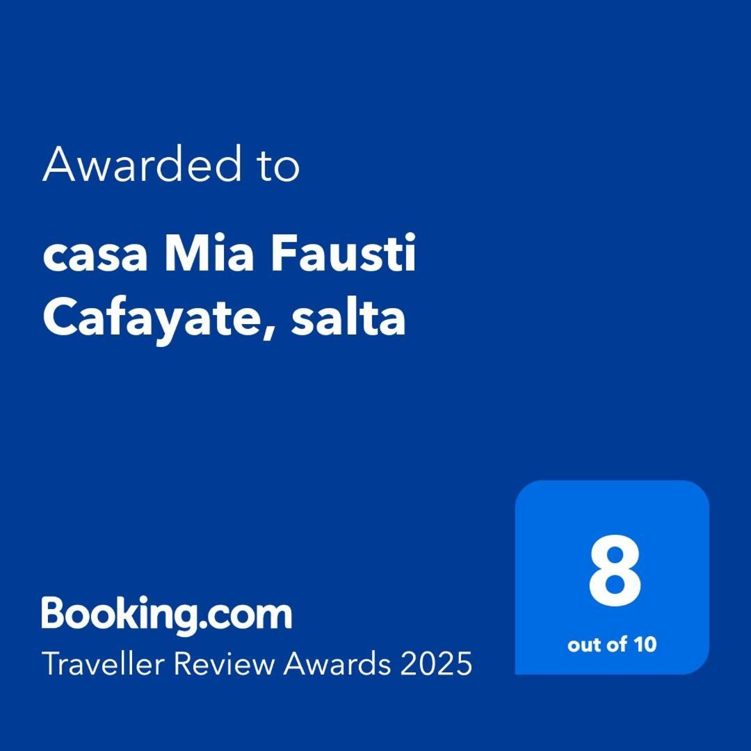 Casa Mia Fausti Cafayate, Salta别墅 外观 照片